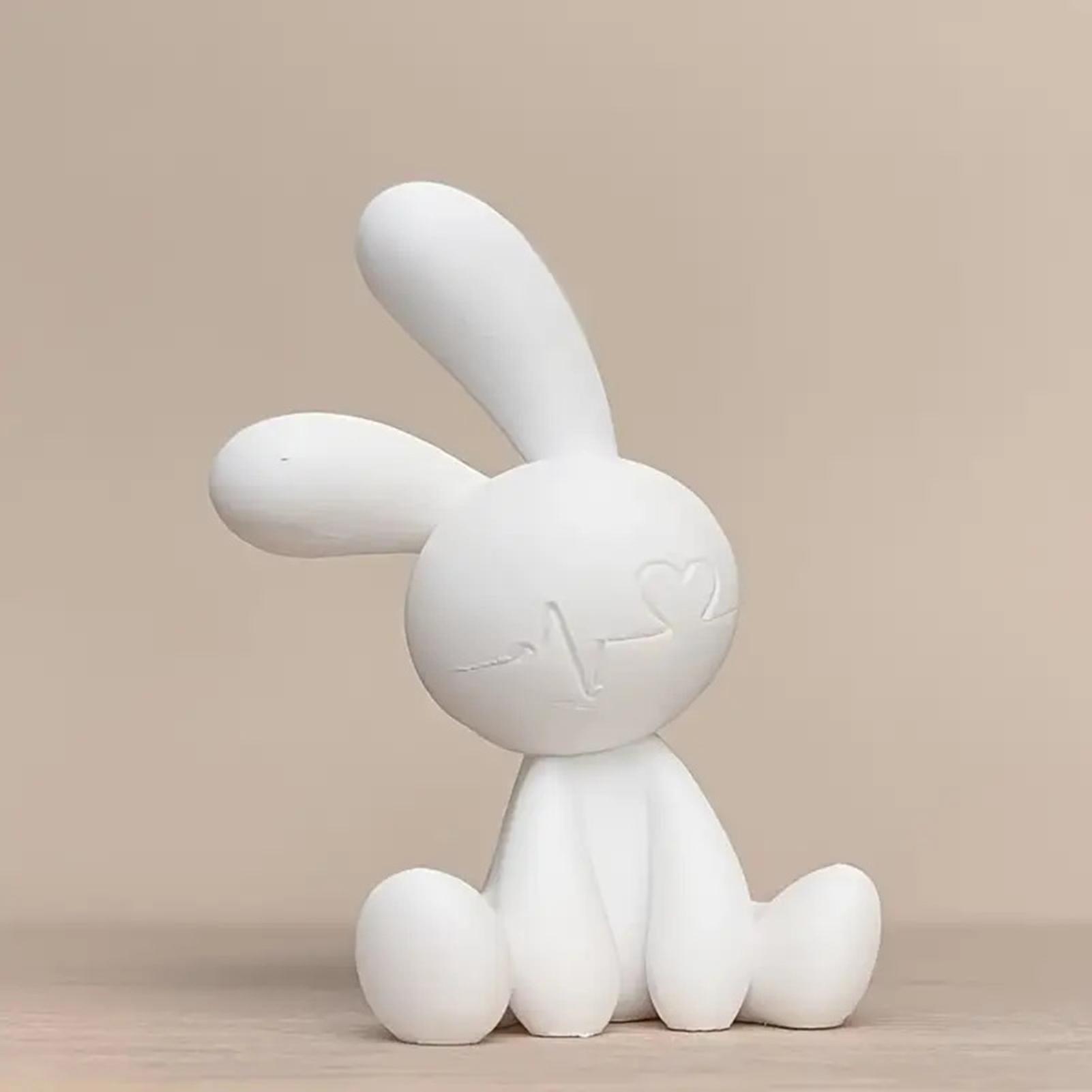 Estatuilla de conejos blanco/n - Office Furniture Hon reseña y precio