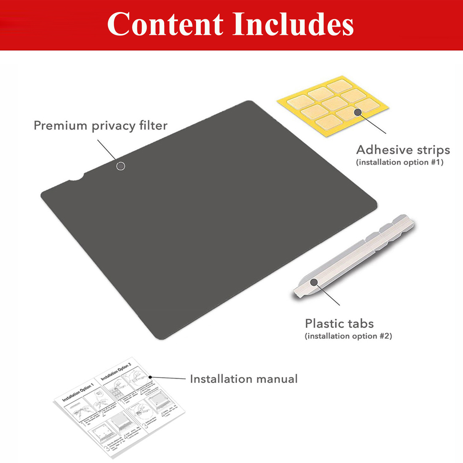 Película protectora de pantall - Monitor Privacy Filter reseña y precio
