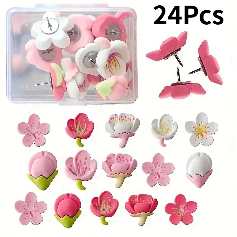 Juego de 24 Alfileres Decorati - Office Furniture Online reseña y precio