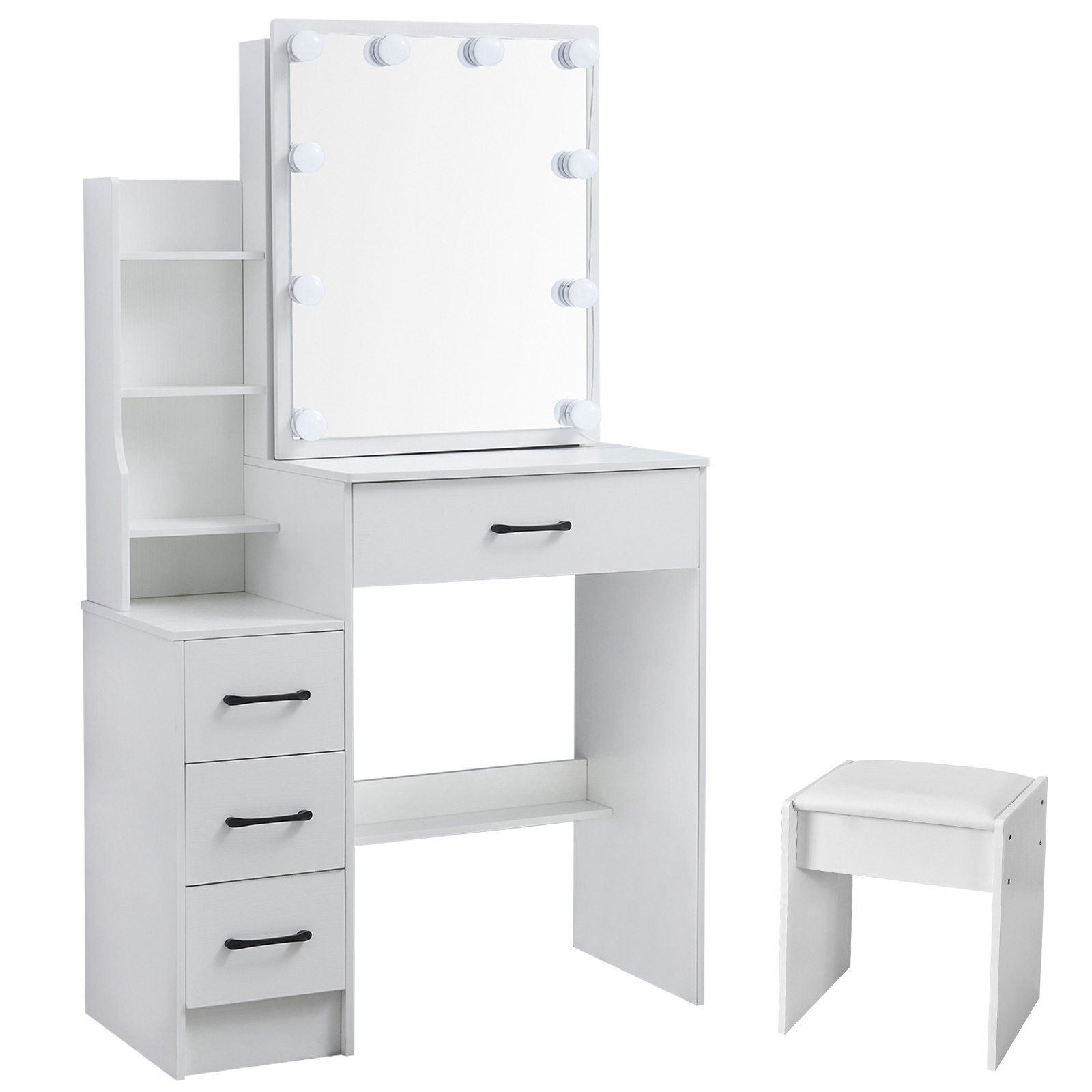Juego de tocador de maquillaje - Office Furniture Hon reseña y precio